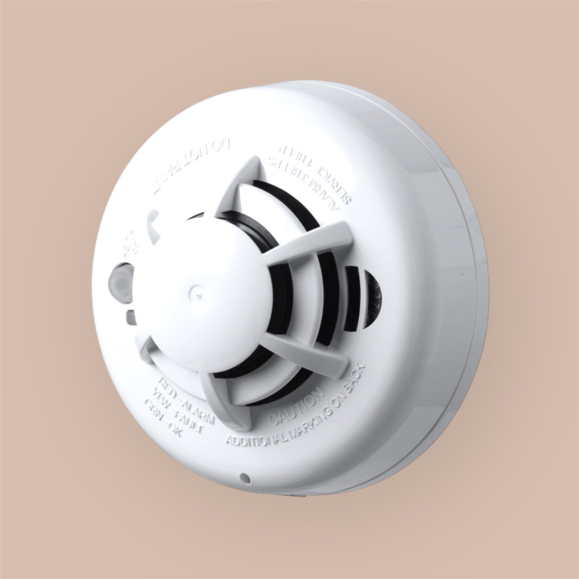 Wireless Photoelectric Smoke Detector, NEW!