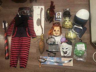Halloween costumes and accessories