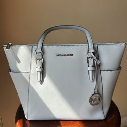 Blue Michael Kors Purse