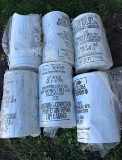 V-Bio Polyethylene Encasement Sheeting 20" Lay Flat 8 Mil - Unused 100 EACH