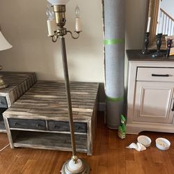 Antique floor lamp