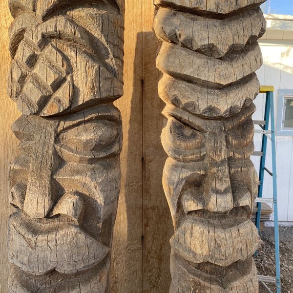 Hand Carved Palm Tree Tikis for Sale in Phoenix, AZ OfferUp