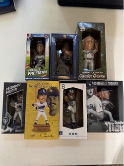 All LA Dodgers bobble heads for $90