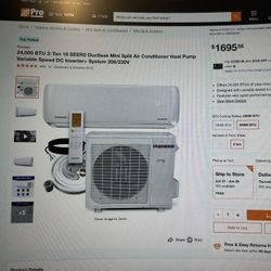 24,000 BTU Mini Split Air Conditioner 