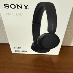 Sony WH-CH520 Wireless Headphones - Black *BRAND NEW SEALED IN BOX*