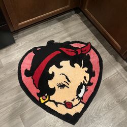 Betty Boop Handmade Custom Rug