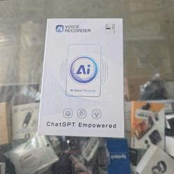 Al Voice Recorder, With Playback, Digital Voice Recorder With Free Transcription 