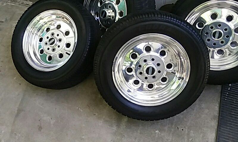 15 in Mustang 4 lug Cragar Wheels