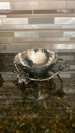 Michael Aram Black Orchid Nut Bowl