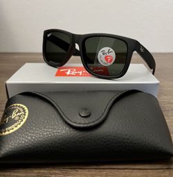 Rayban Justin Sunglasses New In Box