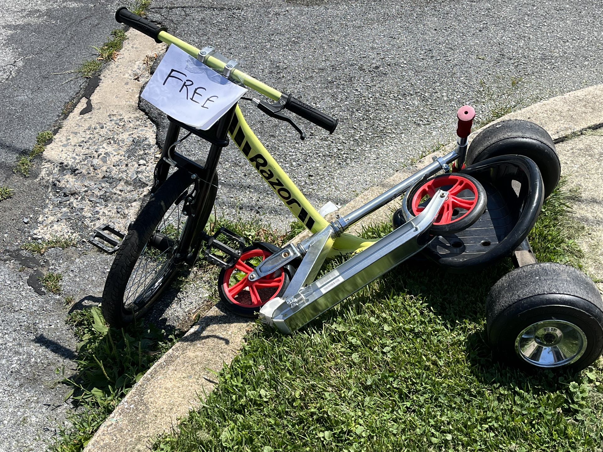 Free Razor Bike & Scooter