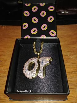 King ice x odd future of pendant gold necklace sale