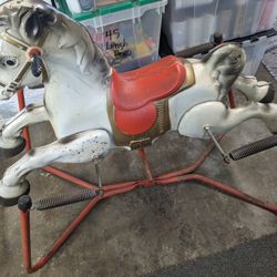 1960. Era Mobo Prairie King Rocking Horse 