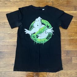 Ghostbusters Slime Green Edition Shirt Men S Small Black H&M