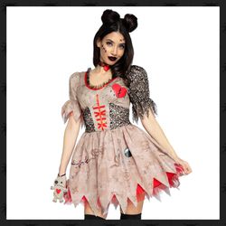 💔 Deadly Voodoo Doll Costume 