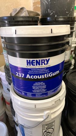 Henry’s #237 AcoustiGum  adhesive