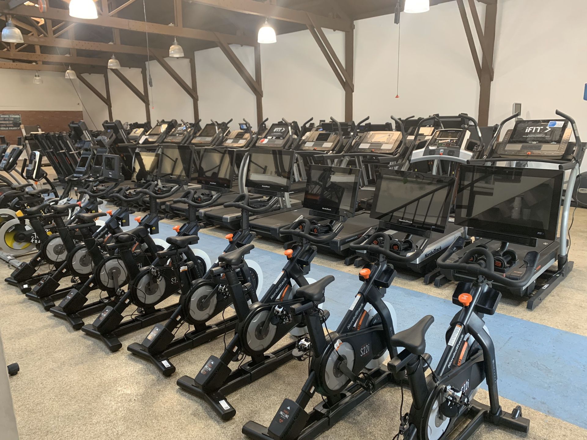 Interactive Spin Bikes (NordicTrack, Peloton, Proform) workout with trainers or ride on 100s of trails around the world! interactive bike as low as $