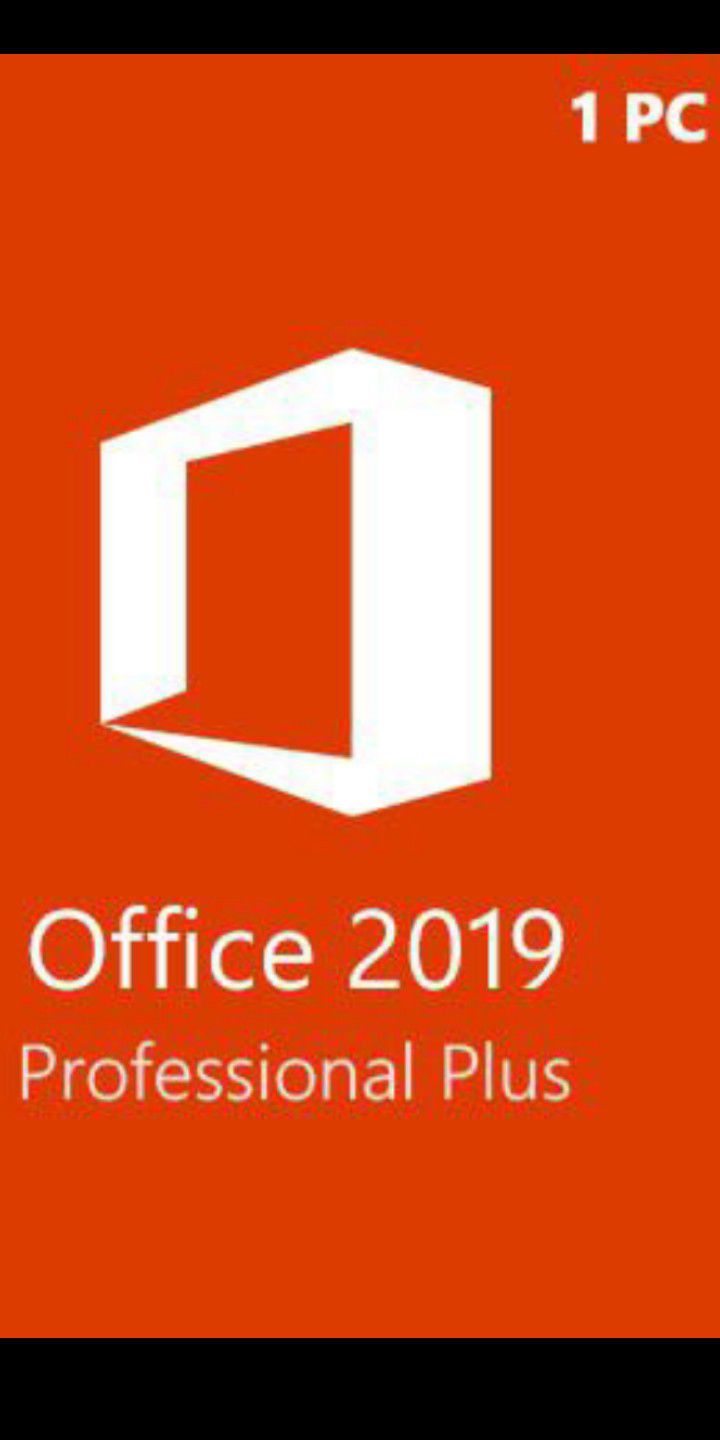 Microsoft Office Pro 2019/2020 Copy