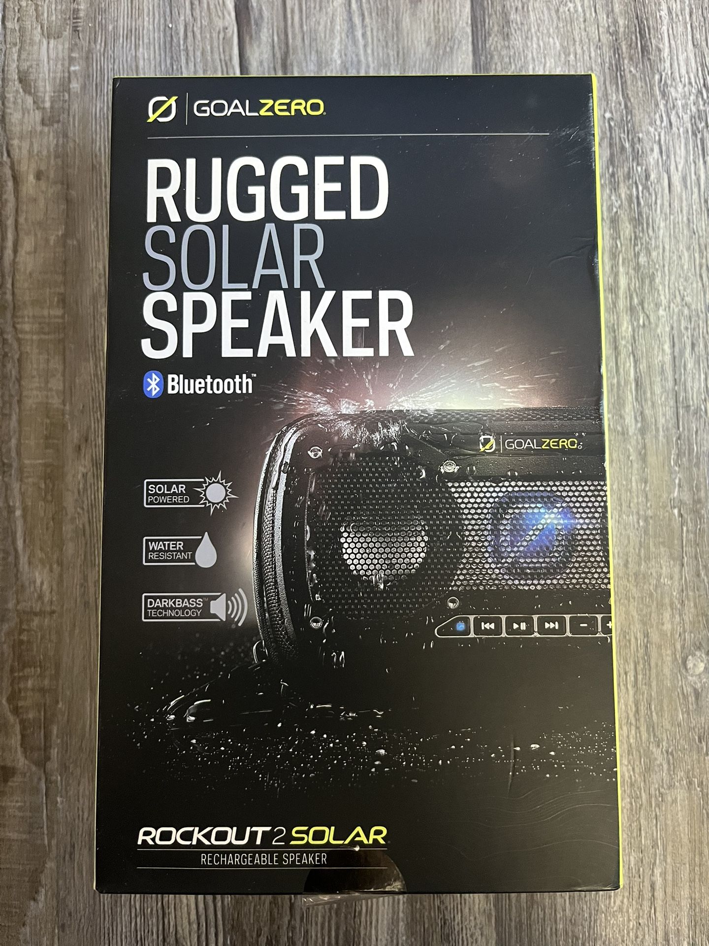 GOALZERO Rockout 2 Solar Rugged Solar Speaker