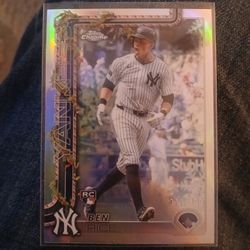 Ben Rice 2025 Topps Holiday Chrome 311/499