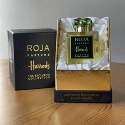 ROJA Harrods Pour Homme Exclusive Perfume, 100 ml 3.4 fl. oz.