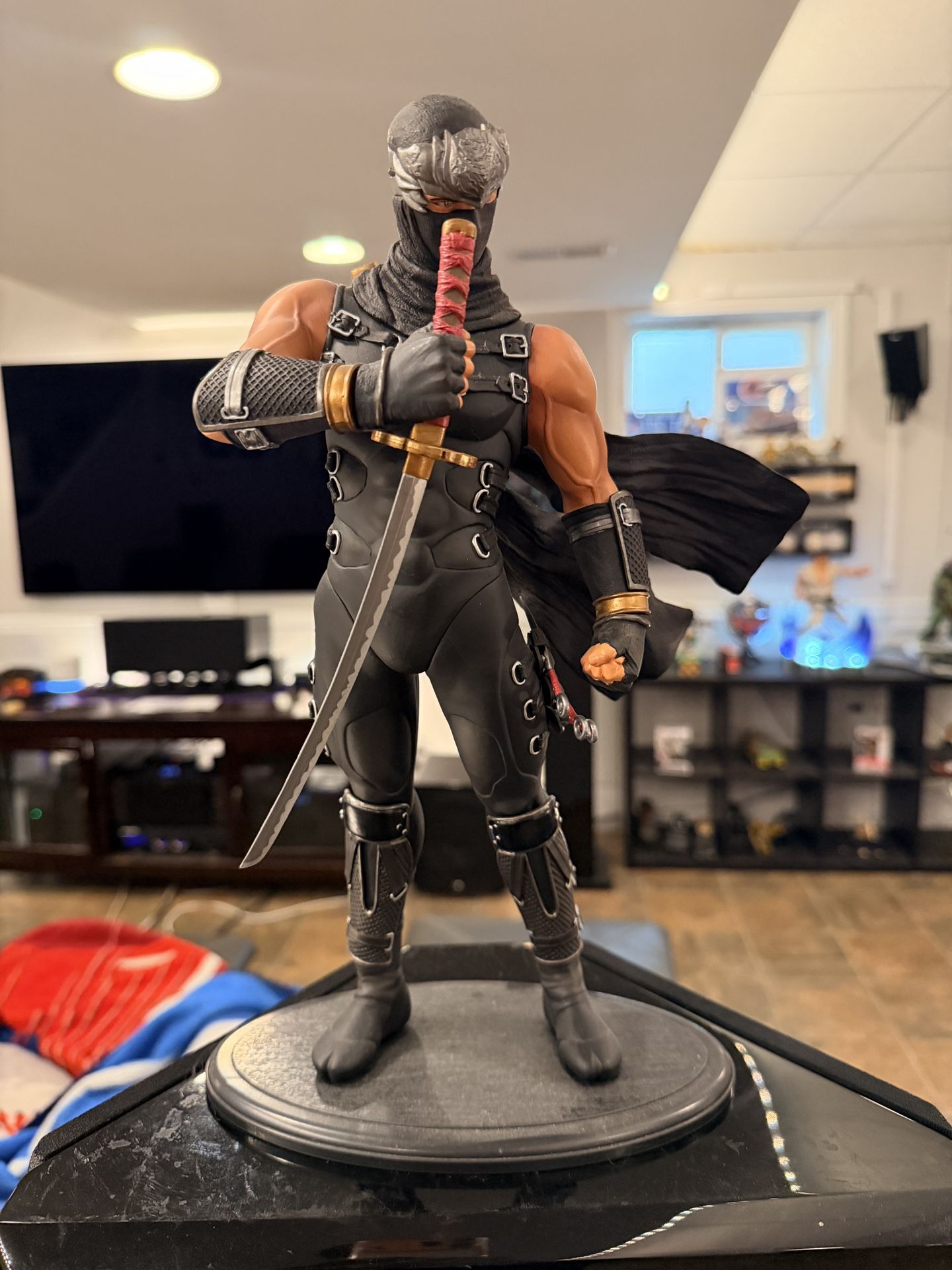 13" Ninja Gaiden Ryu Hayabusa Statue Figure New 2004 Kotobukiya PVC Amricons