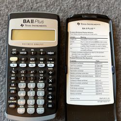 Texas Instruments BA II Plus Financial Calculator