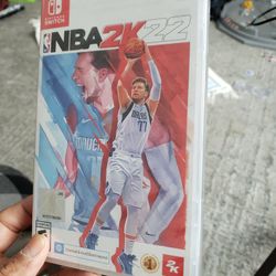 Brand New NBA2K22 Nintendo Switch Unopened