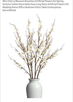4 Pcs .. Cherry Blossom Flowers …. Nice …😎😎😎 Was