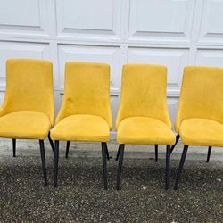 Yellow Dining Chairs