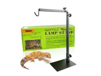 Reptile Heat Lamp Stand Adjustable Lamp Holder New, Open Box