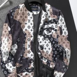 Men's Jacket, Lightweight Casual Stadium Packable Wind and Water Resistant Jacket Nylon Windbreaker Coat 