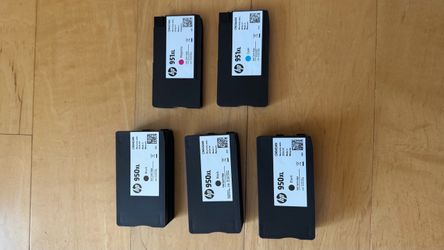 5pk Genuine HP Ink 950XL Black x3 & 951XL Magenta Cyan OfficeJet Set