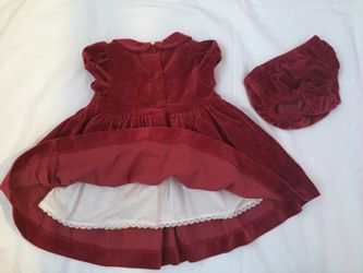 Janie & Jack Red Velvet Holiday Dress for Sale in Bothell, WA - OfferUp
