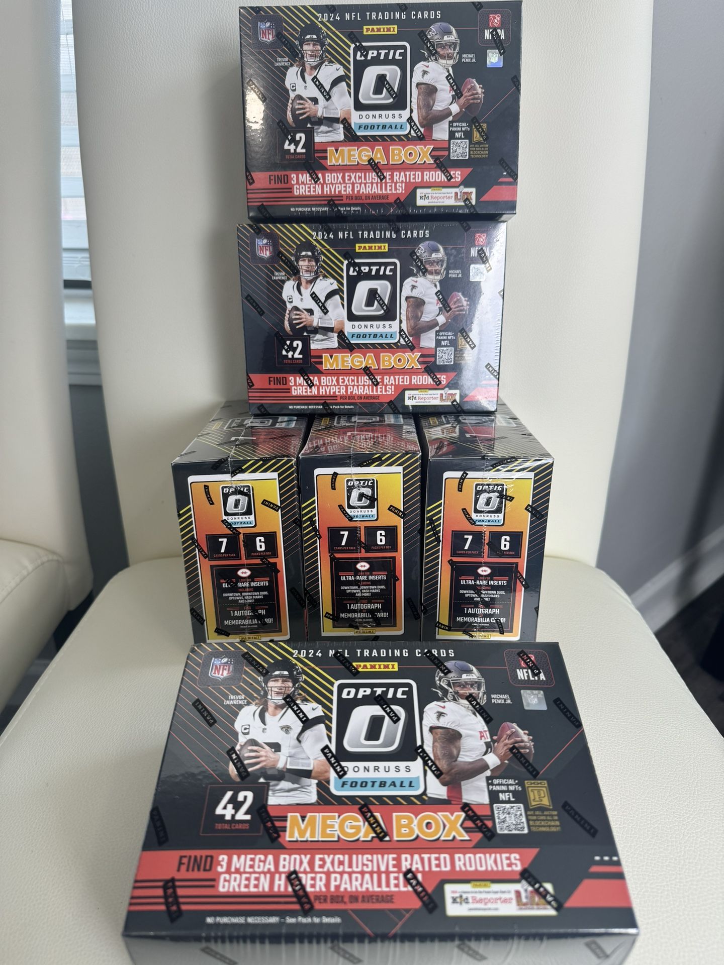 Donruss Optic NFL Mega box