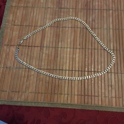 Cuban Link Chain With Diamond Cuts 10k $900 18.35 Grams
