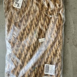 23″x35″ Chunky Twisted Rope Handwoven Coir Doormat 