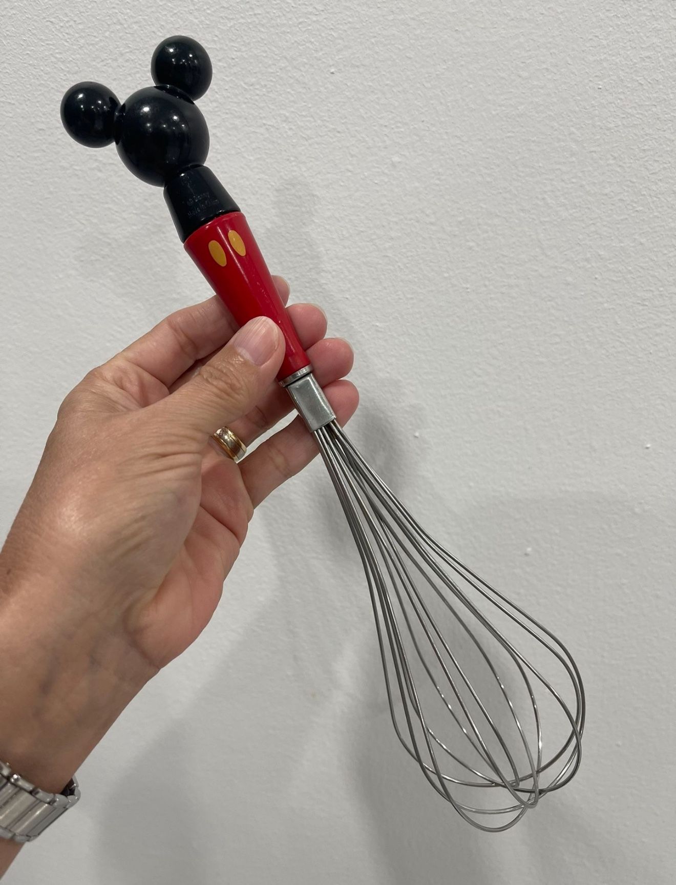 Disney Mickey Mouse Whisk Baking /Cooking Kitchen Utensil 