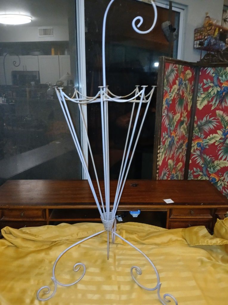 George Nelson Inspired Iron Umbrella Stand 