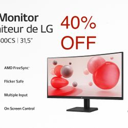 NEW LG 32 Inch Monitor