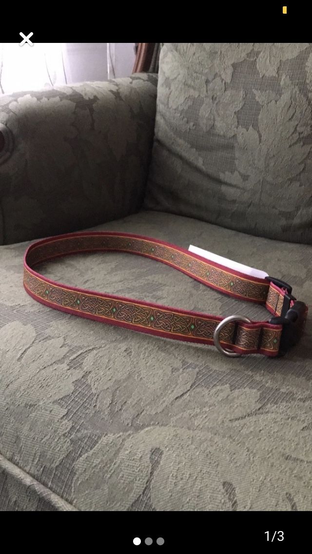 Celtic Large Dog Collar