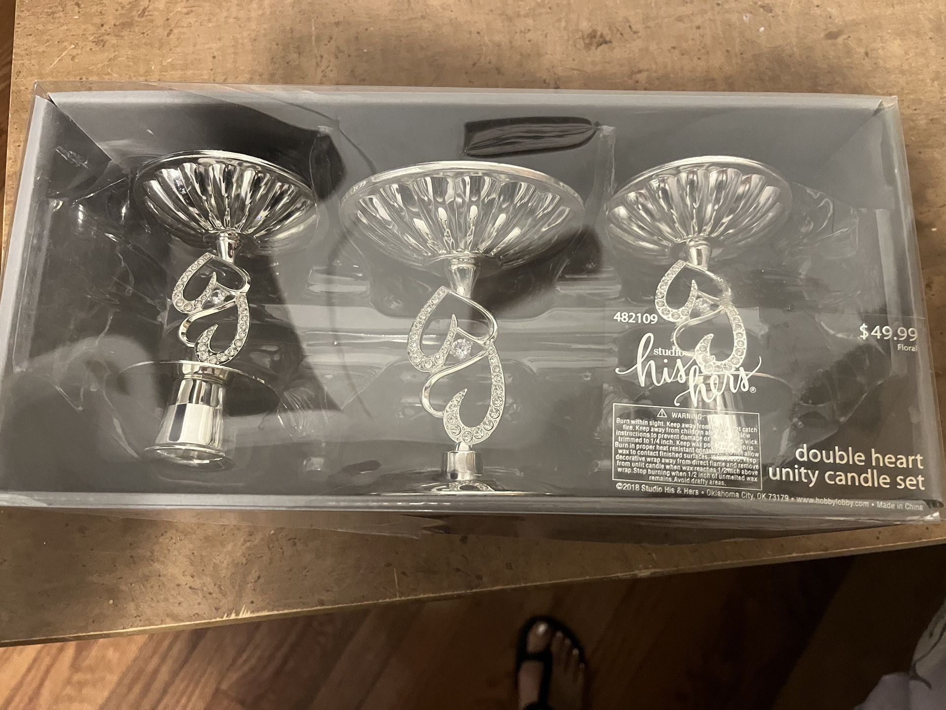 New Double candle Set holder