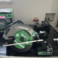 Metabo Cordless Saw 7 1/4 Size 