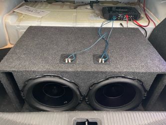Speakers and amp