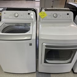 LG Top Load Washer And Dryer Set