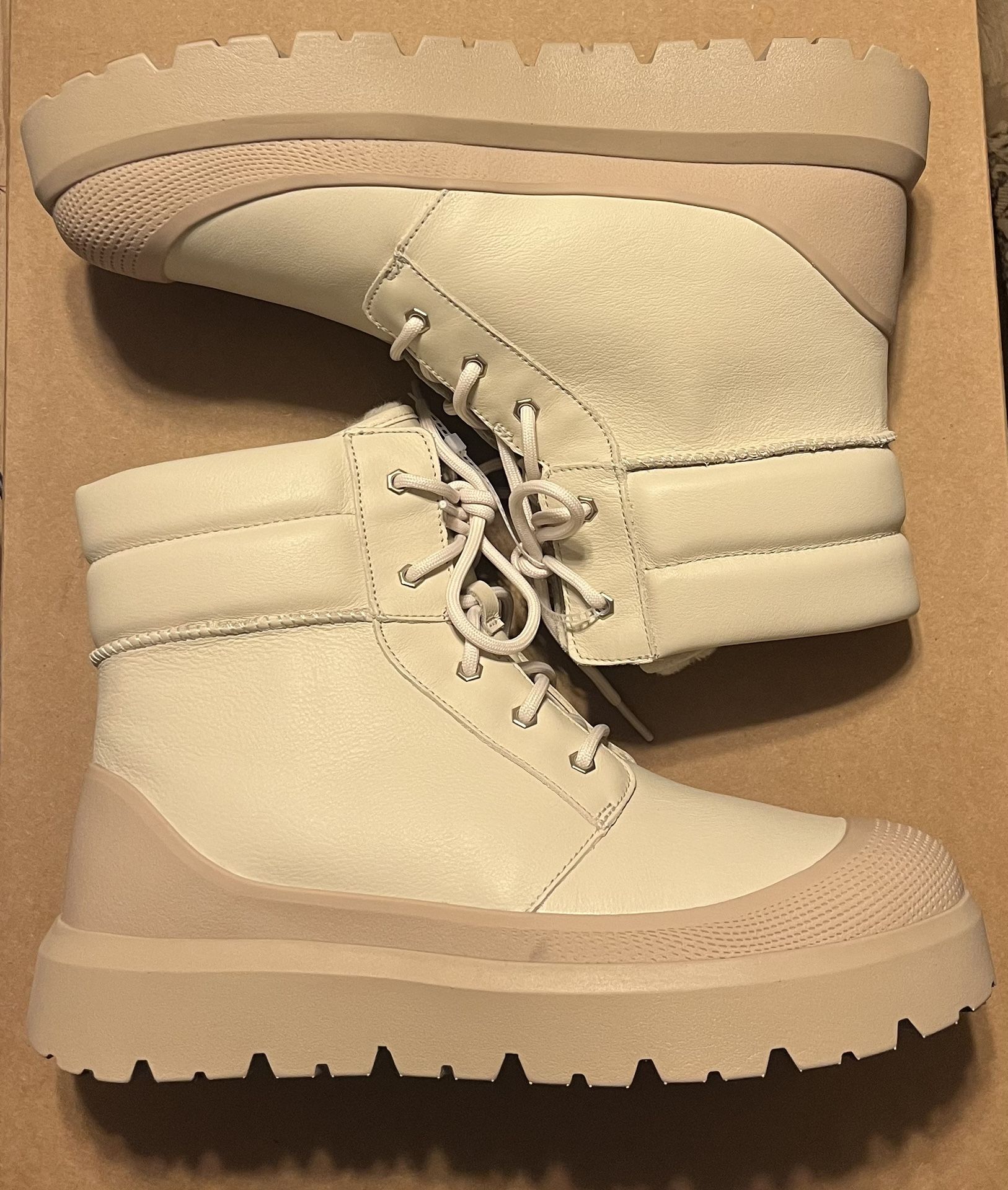 UGG Neumel High Weather Hybrid Boot Birch/White Pepper 1158208 - Men Sz 13 - NEW