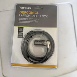 🔐 Targus DEFCON CL Laptop Cable Lock (PA410U1)