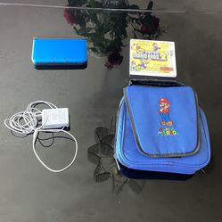 Nintendo 3DS XL With Carry Bag Game And Charger