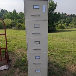 5 Drawer Vertical File Cabinet 