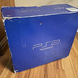 Sony PlayStation 2 PS2 Console Box and Insets Only